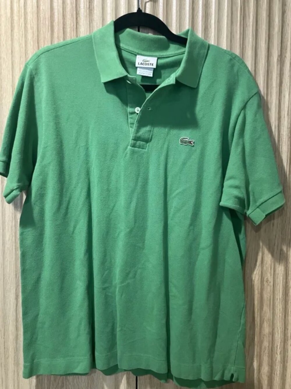 Men's Lacoste Green Polo Shirt (5/L)